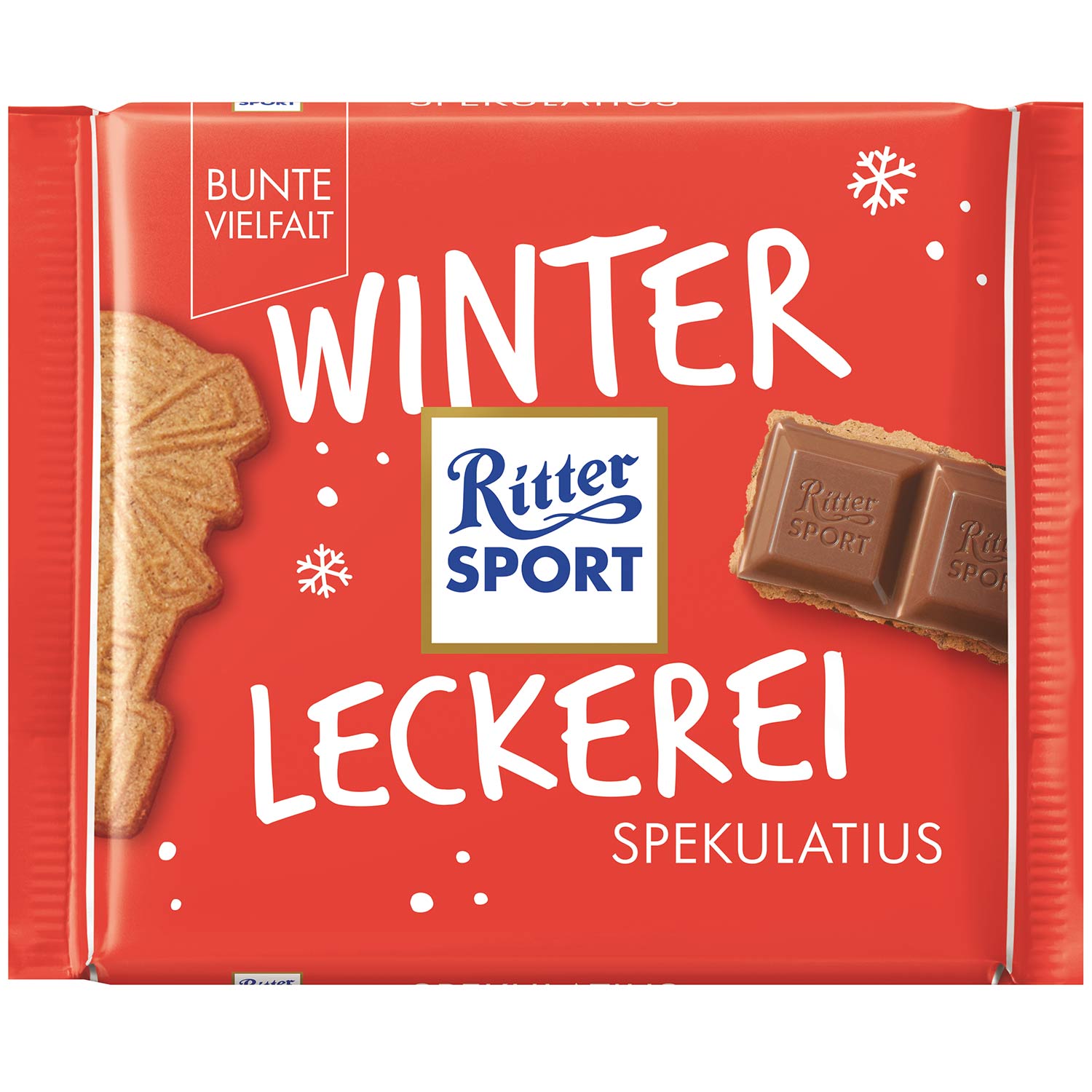 Ritter Sport Winterleckerei Spekulatius 100г